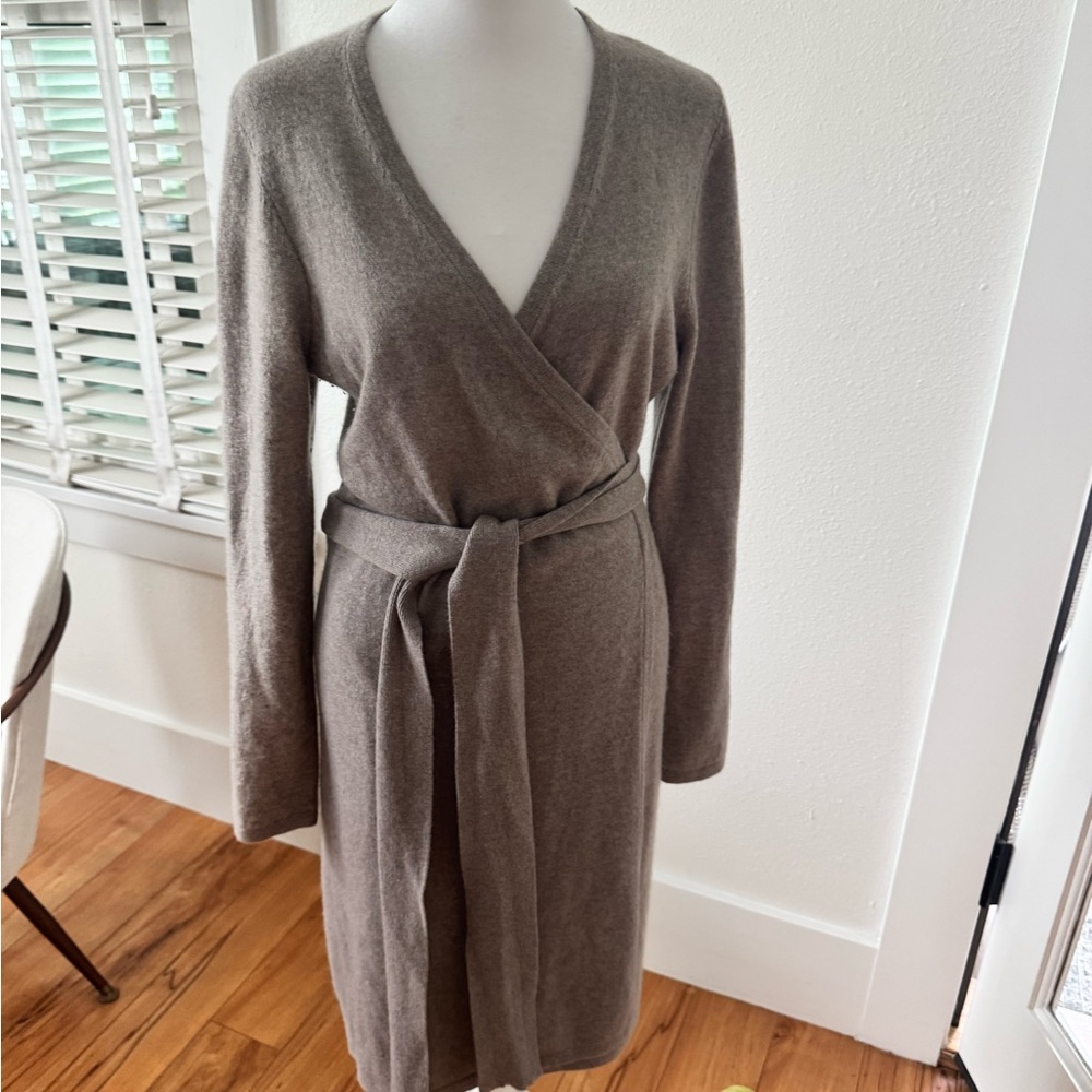 ANTONIO MELANI Taupe Knit Sweater